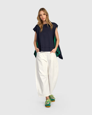 SP430 COTTON BARREL PANT-COLOR