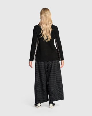 UP234N JERSEY BUBBLE PANT-NET
