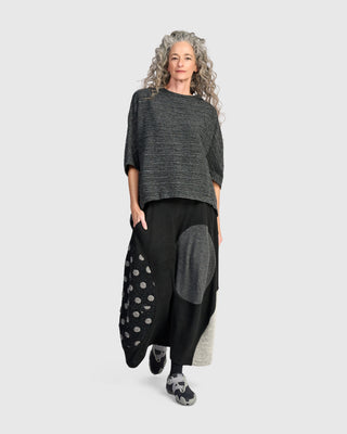UT258G Jersey Funnel Top in Graphite by Alembika