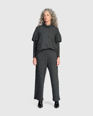 UP233G Jersey Pant in Graphite by Alembika