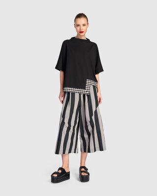 UP309B TAFFETA PANTS - BAR