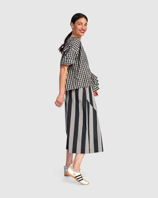 UP309B TAFFETA PANTS - BAR