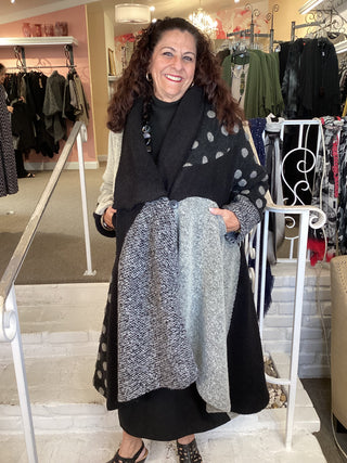 WARM WOOL ARTSY COAT