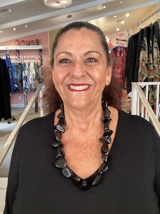 black necklace