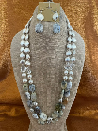 158 N26 AGATE / PEARLS