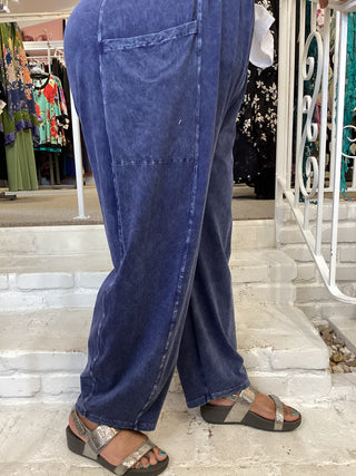 2 POCKET LANTERN PANT - DENIM
