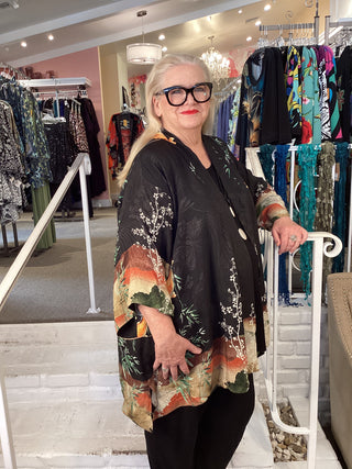 OPEN KIMONO - ENG. KOI DESIGN