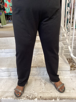 LONG LEGGING - JET BLACK