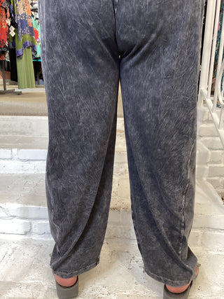 2 POCKET LANTERN PANT - BLACK