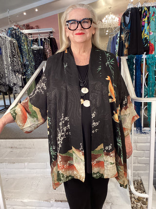 OPEN KIMONO - ENG. KOI DESIGN