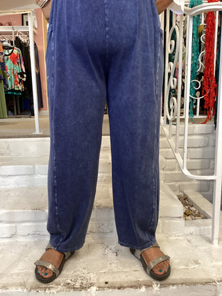 2 POCKET LANTERN PANT - DENIM