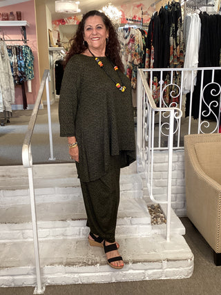 kozan JADE PANT - LIME DASH