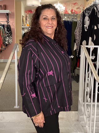 VERY BLOUSE - NEWS FUSCHIA