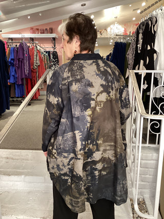 VIOLA BLOUSE - KHAKI SMOKE