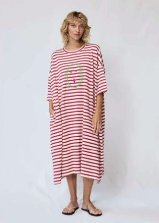 V760R FACE SENNA DRESS