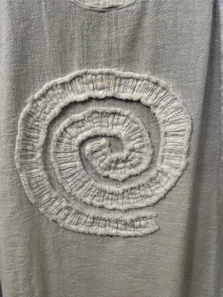 CIRCLE TUNIC - SNOW