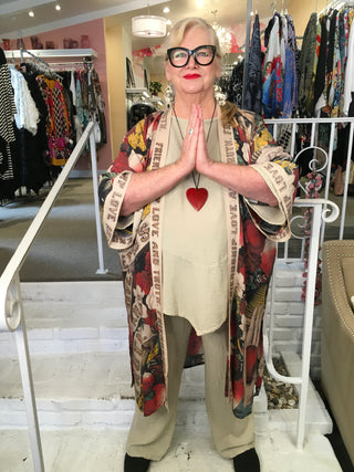 FRIENDSHIP LOVE & TRUTH DUSTER
