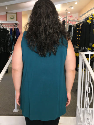 JAZZ TANK-TEAL