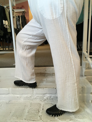 BASIC LONG PANT - SNOW