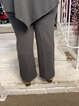 BASIC LONG PANT - GRAPHITE