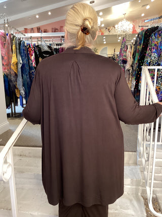CHOPRA JACKET -  COFFEE