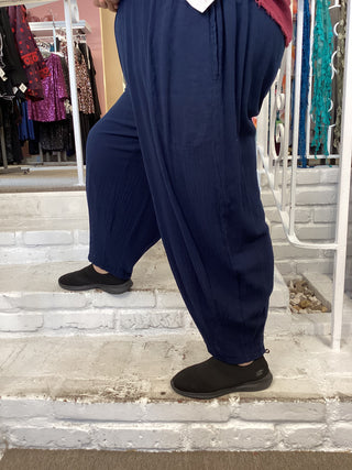 DART PANT - SAPPHIRE