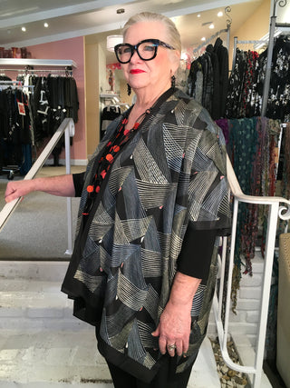 SILK LONG KIMONO - LOOM
