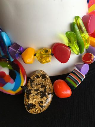 N40 LONG NECKLACE MIX