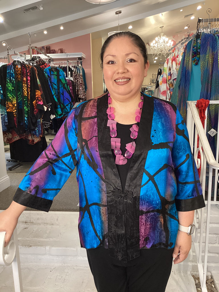 Simply sales silk jackets